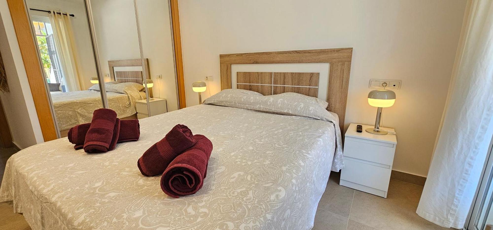 Homes Of Spain, Apartamentos Paraiso Vera Playa, Fatu Hiva, Bajo A Con Piscina Privada En Jardin Privado, Primera Linea De Playa, Wifi エクステリア 写真