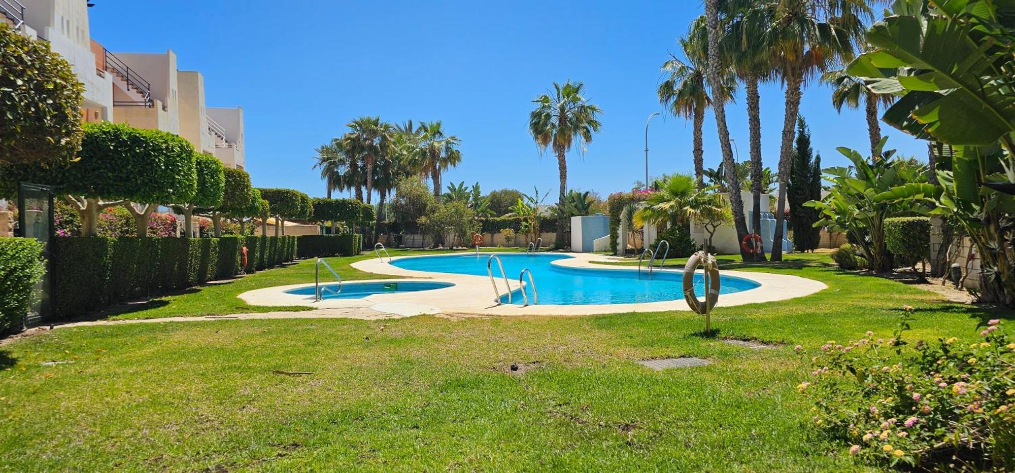 Homes Of Spain, Apartamentos Paraiso Vera Playa, Fatu Hiva, Bajo A Con Piscina Privada En Jardin Privado, Primera Linea De Playa, Wifi エクステリア 写真