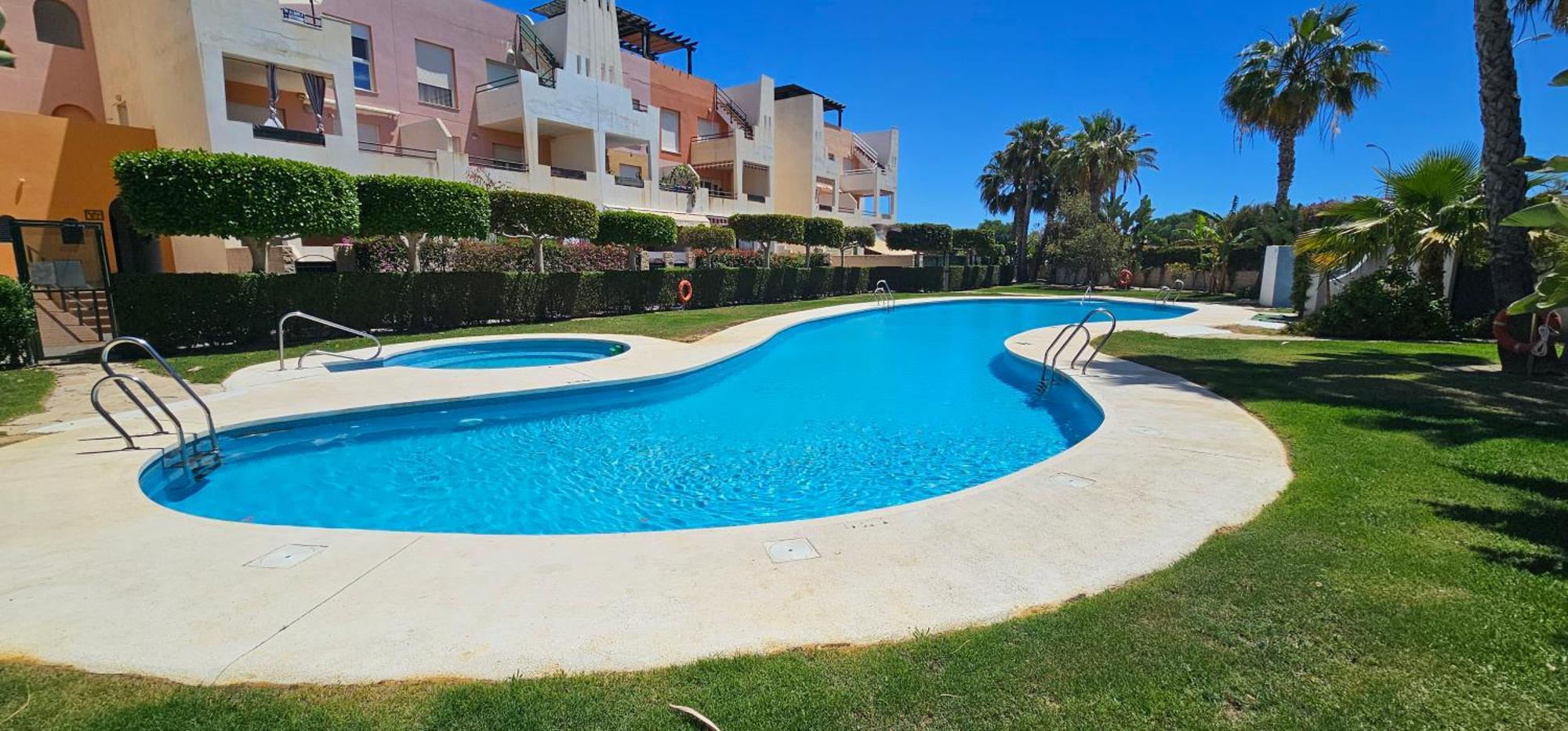 Homes Of Spain, Apartamentos Paraiso Vera Playa, Fatu Hiva, Bajo A Con Piscina Privada En Jardin Privado, Primera Linea De Playa, Wifi エクステリア 写真
