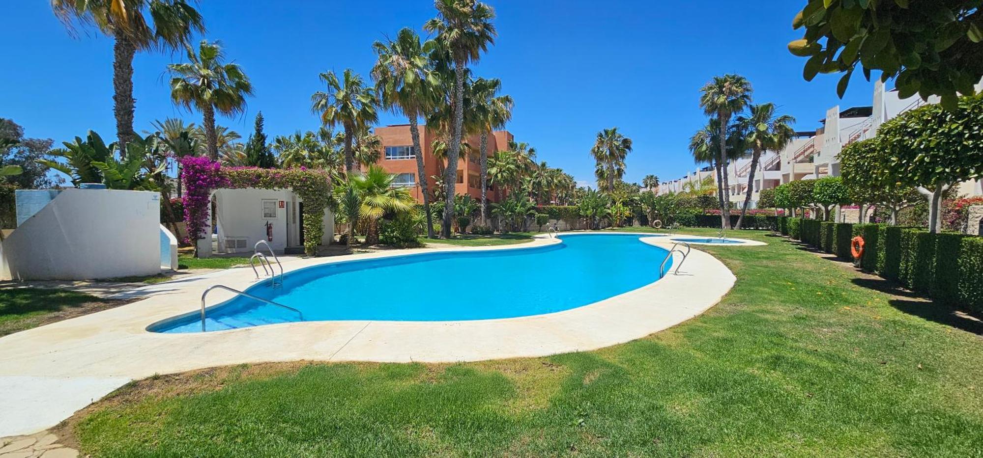 Homes Of Spain, Apartamentos Paraiso Vera Playa, Fatu Hiva, Bajo A Con Piscina Privada En Jardin Privado, Primera Linea De Playa, Wifi エクステリア 写真